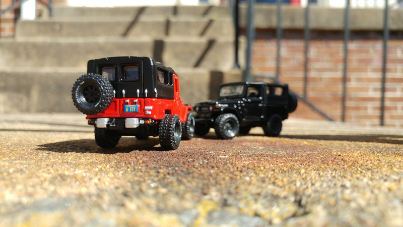 Illustration for article titled Car Week Day 1: RED Toyota FJ43